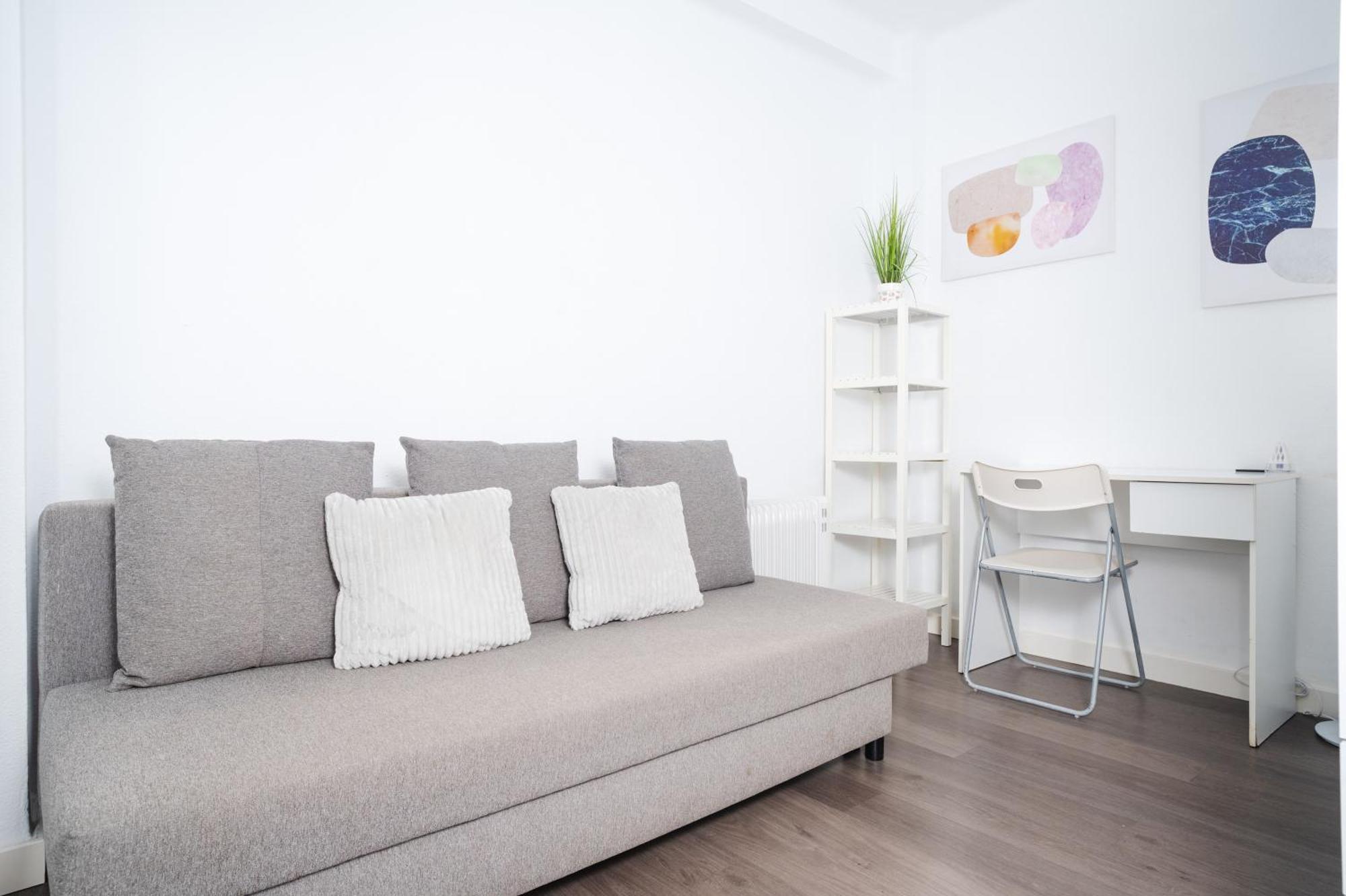 Acogedor Piso Con Balcon Apartamento Sevilha Exterior foto